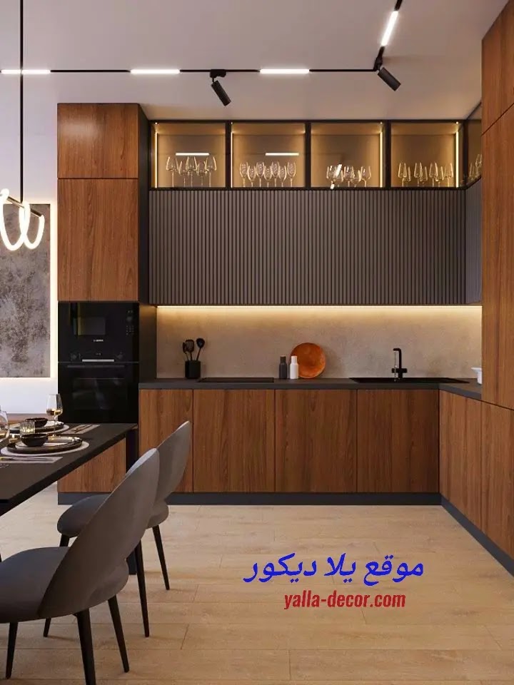 مطابخ 2024 اشكال مطابخ ألمونتال و أكريلك 2025